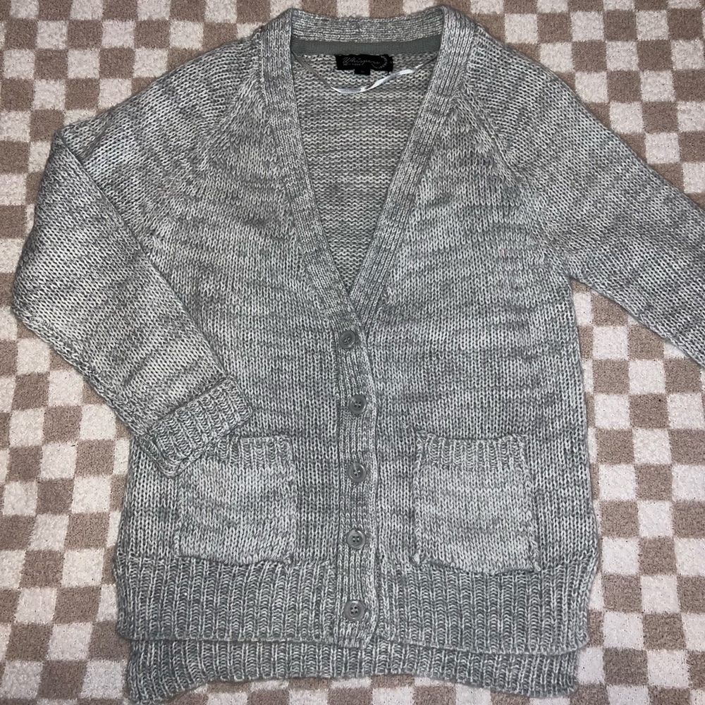 Cozy Gray Women's Cardigan